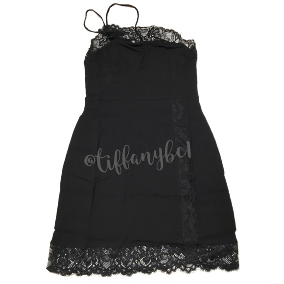 Free People Premonitions Lace Trim Bodycon Dress - Picture 6 of 16